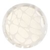 Brilliant Plafonnier LED Marenga rond, à motif irrégulier, blanc réglable 2700-4000 Kelvin