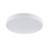 Brilliant Plafonnier LED Solistra, forme ronde, mémoire, blanc, 3000 Kelvin blanc chaud