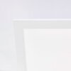 Brilliant Leuchten, plafonnier LED plat rectangulaire Trevis blanc, 4 000 Kelvin blanc neutre