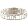 Brilliant Plafonnier LED Capo, blanc réglable 2700-6500 Kelvin, dimmable par télécommande