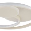 Brilliant Leuchten Plafonnier LED Runda, forme circulaire, 3000 Kelvin blanc chaud