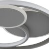 Brilliant plafonnier LED Runda, cercles, fonction mémoire, blanc chaud 3000 Kelvin