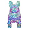 Brilliant Lampe à poser Gaston, bouledogue transparent, LED 3000 Kelvin blanc chaud