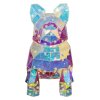 Brilliant Lampe à poser Gaston, bouledogue transparent, LED 3000 Kelvin blanc chaud
