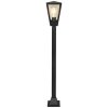 Brilliant Borne lumineuse Westcliff, lanterne trapézoïdale pour une allée de jardin