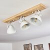Plafonnier Svanfolk Brun, Blanc, 3 lumières