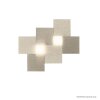 Applique murale Grossmann Creo LED Champagne, 2 lumières