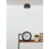 Spot de plafond Lucide XIRAX LED Noir, 1 lumière