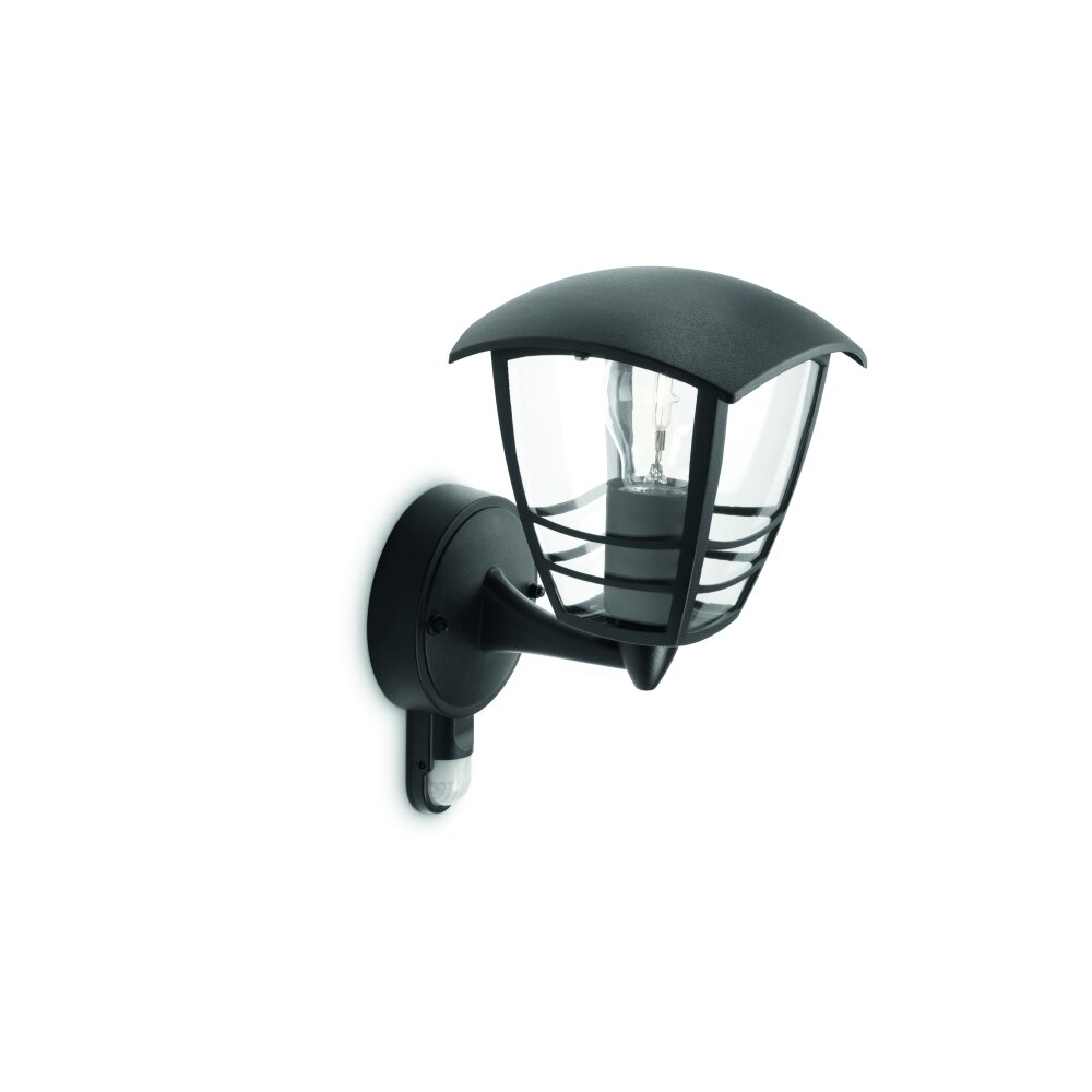 Applique murale Philips myGarden CREEK Noir, 1 lumière, Détecteur de mouvement main product photo