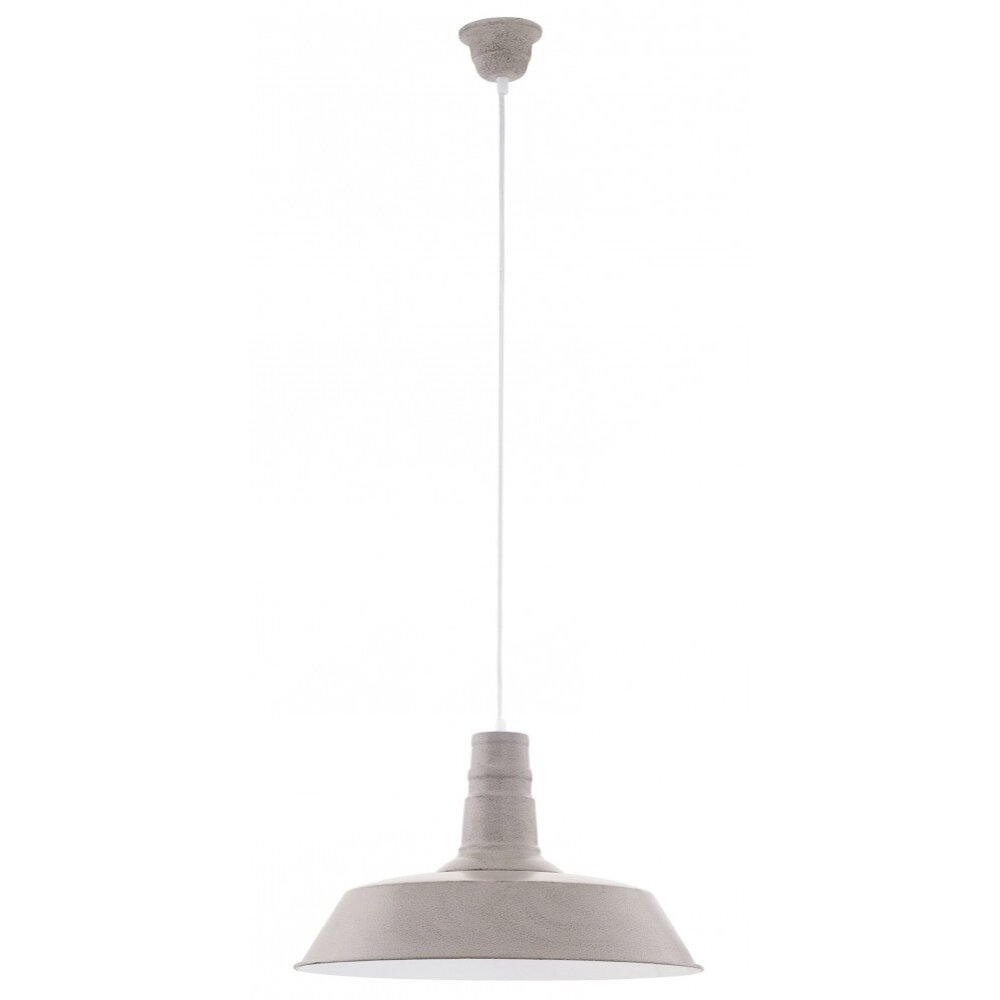 Lampe suspendue Eglo SOMERTON 1 Gris, Blanc, 1 lumière main product photo