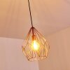 Suspension Zarembo Cuivre, 1 lumière
