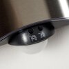 Applique murale d'extérieur Meja LED Anthracite, 1 lumière, Détecteur de mouvement