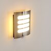 Applique murale d'extérieur Meja LED Anthracite, 1 lumière, Détecteur de mouvement