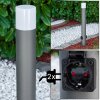 Borne lumineuse Buhrkall Anthracite, 1 lumière