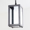 Suspension d'extérieur Caudry Noir, 1 lumière