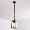Suspension d'extérieur Caudry Noir, 1 lumière