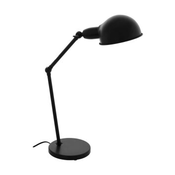 Lampe à poser Eglo EXMOOR Noir, 1 lumière