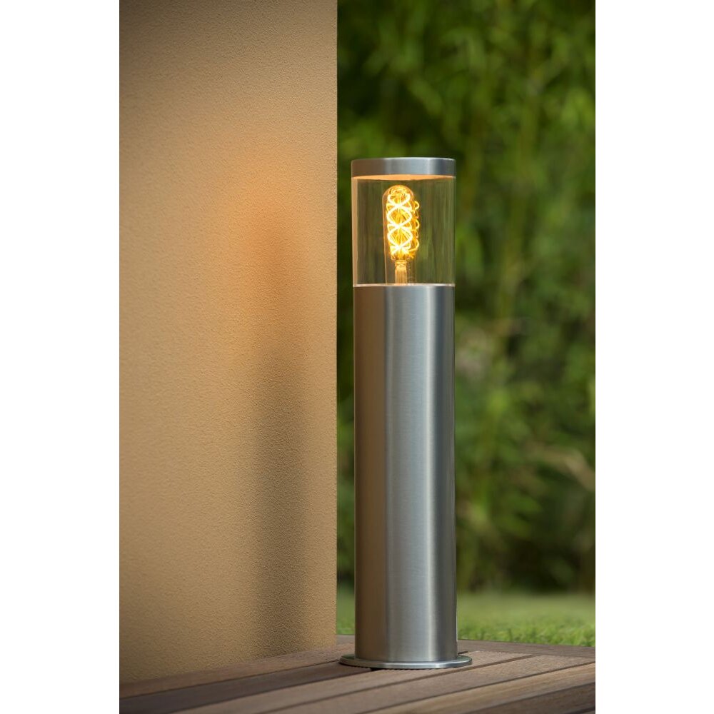 Borne lumineuse Lucide FEDOR Chrome, 1 lumière main product photo