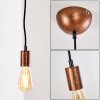 Suspension Tenna Cuivre, 1 lumière
