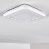Plafonnier Siguna LED Blanc, 1 lumière