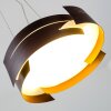 Suspension Novara Brun, 3 lumières