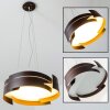Suspension Novara Brun, 3 lumières