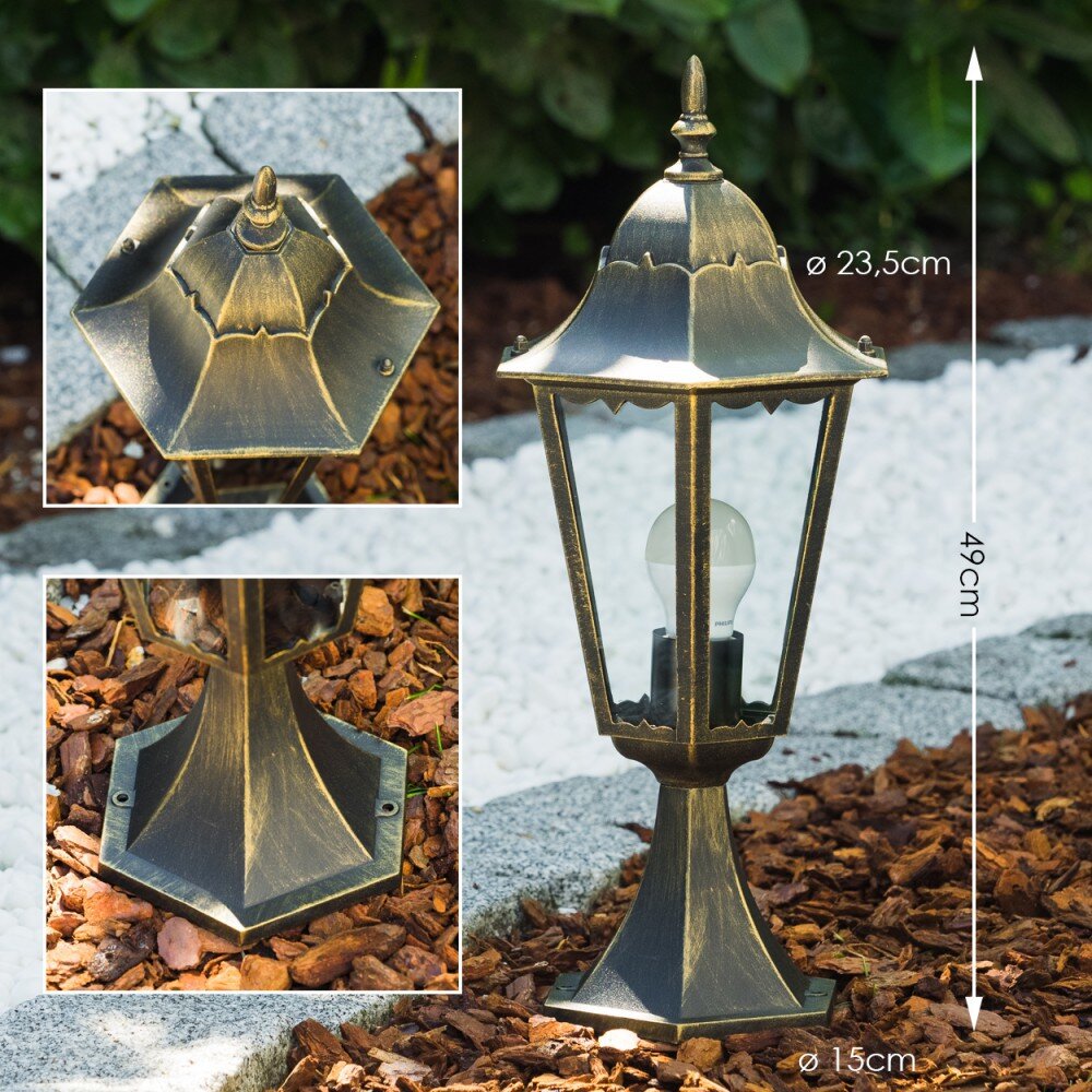 Borne Hongkong Bronze, Or, 1 lumière main product photo