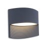 Applique murale d'extérieur Lutec Lotus LED Anthracite, 1 lumière
