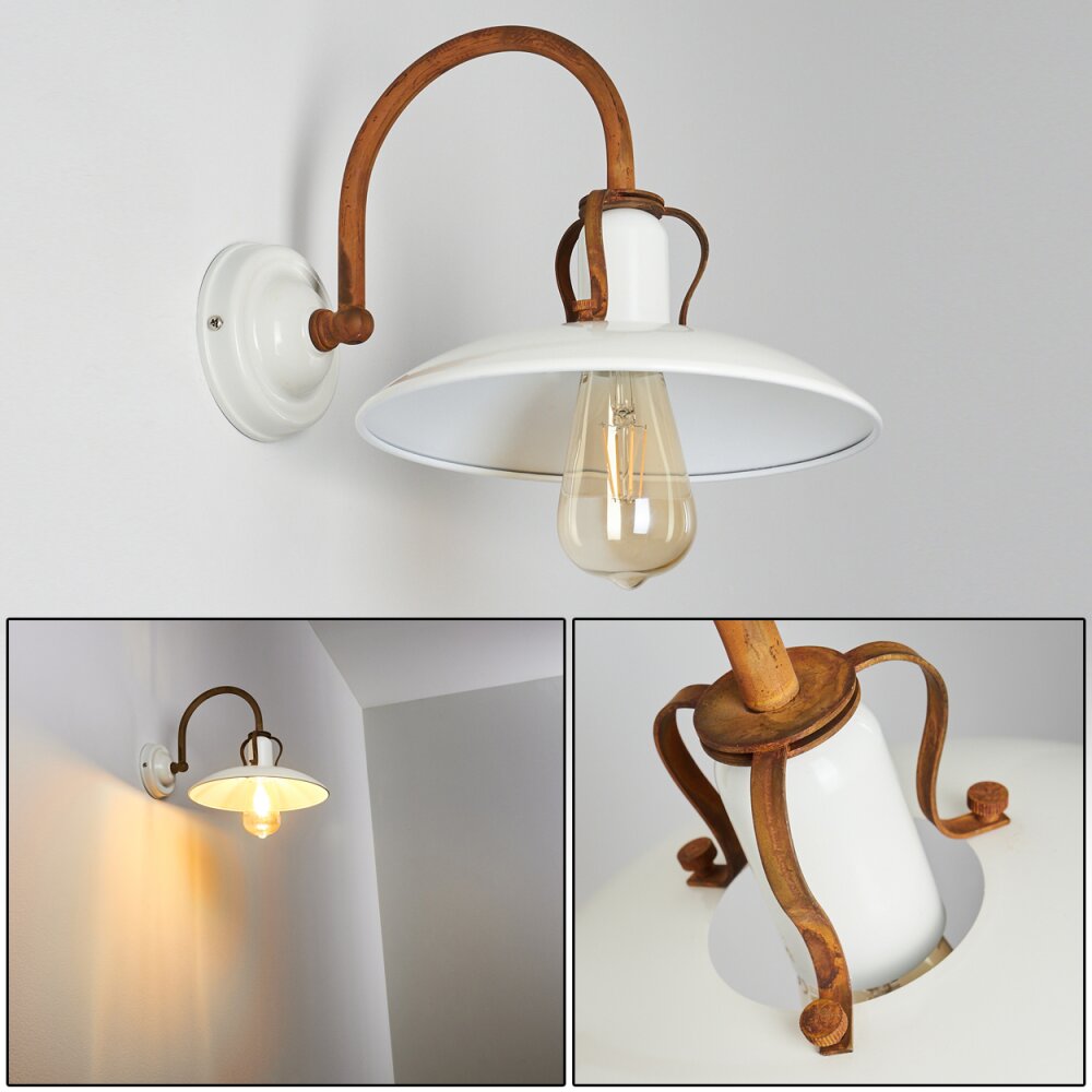 Applique murale Ramvik Beige, Rouille, 1 lumière main product photo