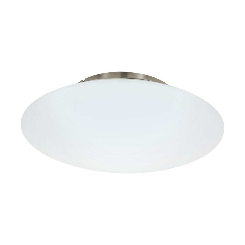 Plafonnier Eglo CONNECT FRATTINA-C LED Nickel mat, 1 lumière, Changeur de couleurs main product photo