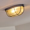 Plafonnier Catawba Gris, 1 lumière