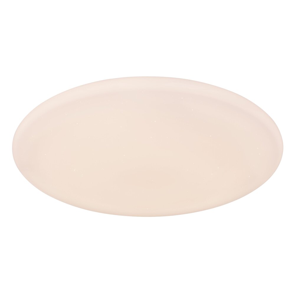 Plafonnier Globo RENA LED Blanc, 1 lumière, Télécommandes, Changeur de couleurs main product photo