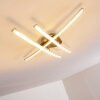 Plafonnier Deneb LED Nickel mat, 3 lumières