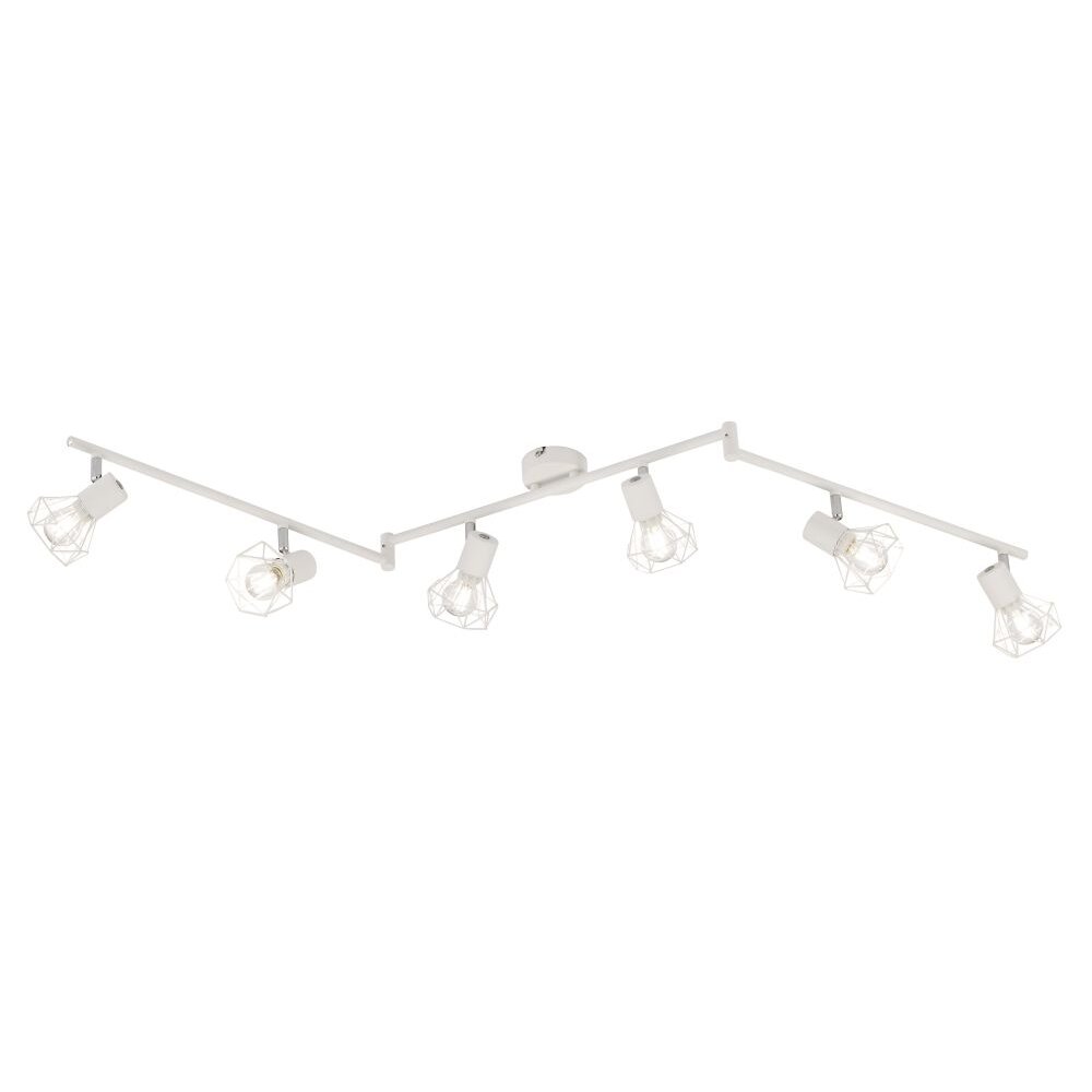 Plafonnier Fischer & Honsel Ran Blanc, 6 lumières main product photo