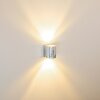 Applique murale d'extérieur Mora LED Zingué, 2 lumières