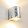 Applique murale d'extérieur Mora LED Zingué, 2 lumières