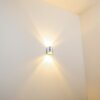 Applique murale d'extérieur Mora LED Zingué, 2 lumières