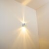 Applique murale d'extérieur Mora LED Zingué, 2 lumières