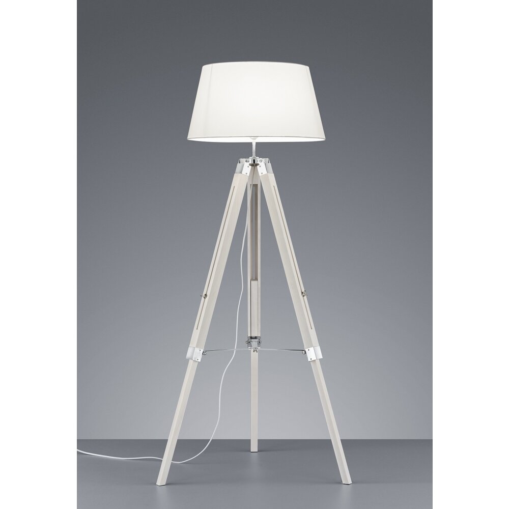Lampadaire Reality TRIPOD Blanc, 1 lumière main product photo