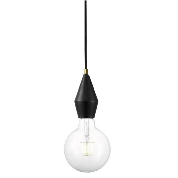 Suspension Nordlux AUD Noir, 1 lumière