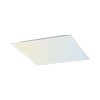 Plafonnier Leuchten-Direkt FLAT LED Blanc, 1 lumière, Télécommandes