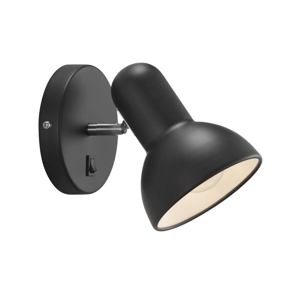 Applique murale Nordlux TEXAS Noir, 1 lumière main product photo
