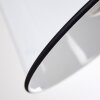 Suspension Oksbol Bois clair, Blanc, 5 lumières
