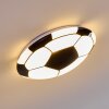 Plafonnier Sakka LED Noir, Blanc, 1 lumière