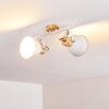 Plafonnier Banjul Bois clair, Blanc, 2 lumières Plafonnier Banjul Bois clair, Blanc, 2 lumières