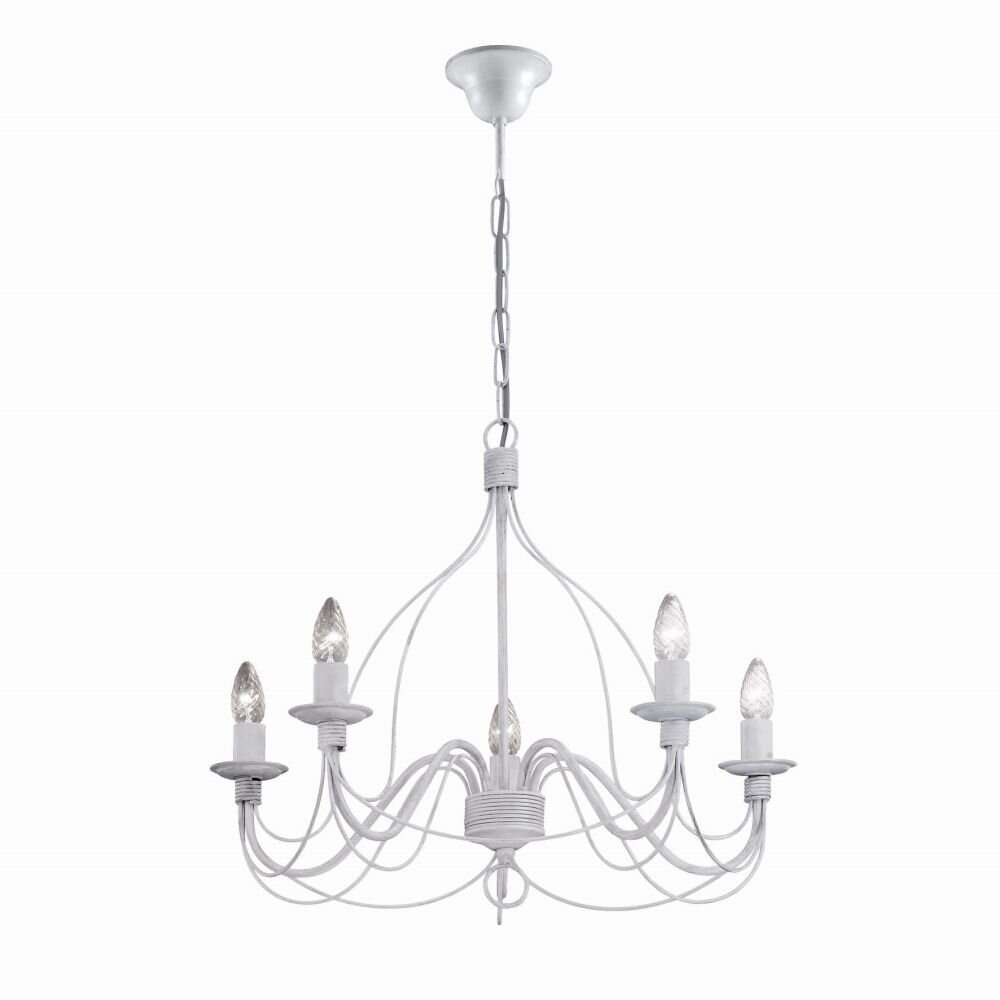 Lustre Ideal Lux CORTE Blanc, 5 lumières main product photo