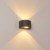 Applique murale d'extérieur Windhoek LED, 2 lumières