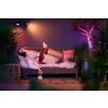 Spot, set d'extension Philips Hue Ambiance White & Color WACA Lily LED Noir, 1 lumière, Changeur de couleurs