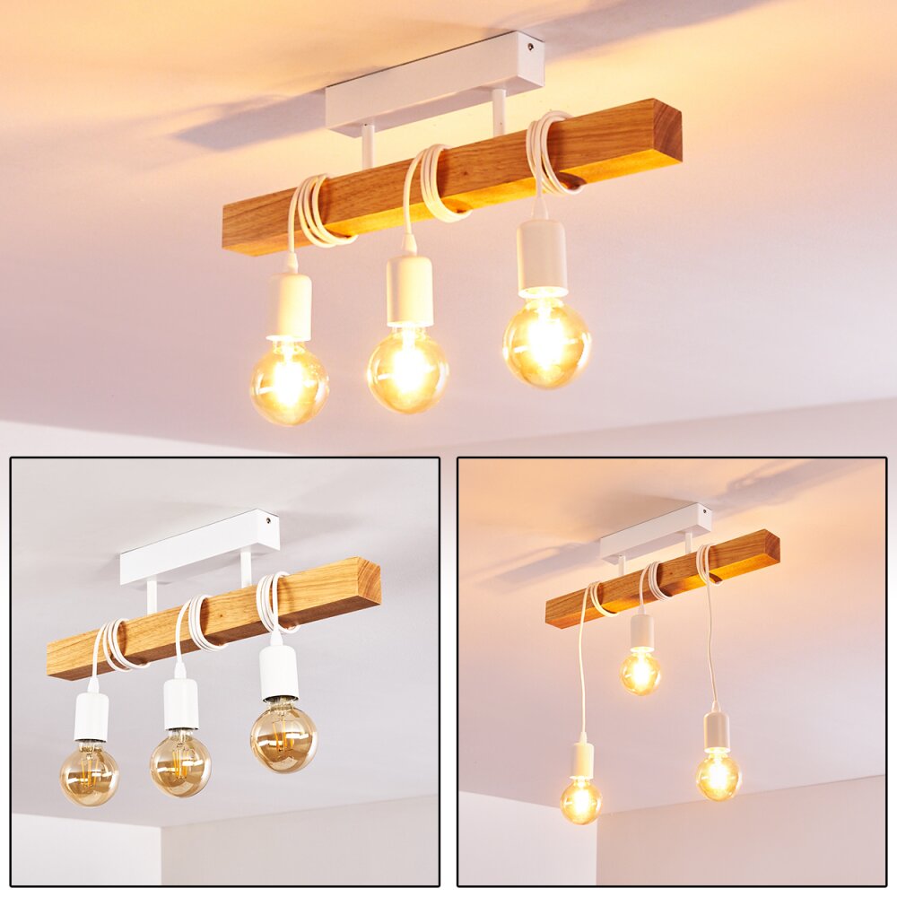 Plafonnier Barbengo Blanc, 3 lumières main product photo