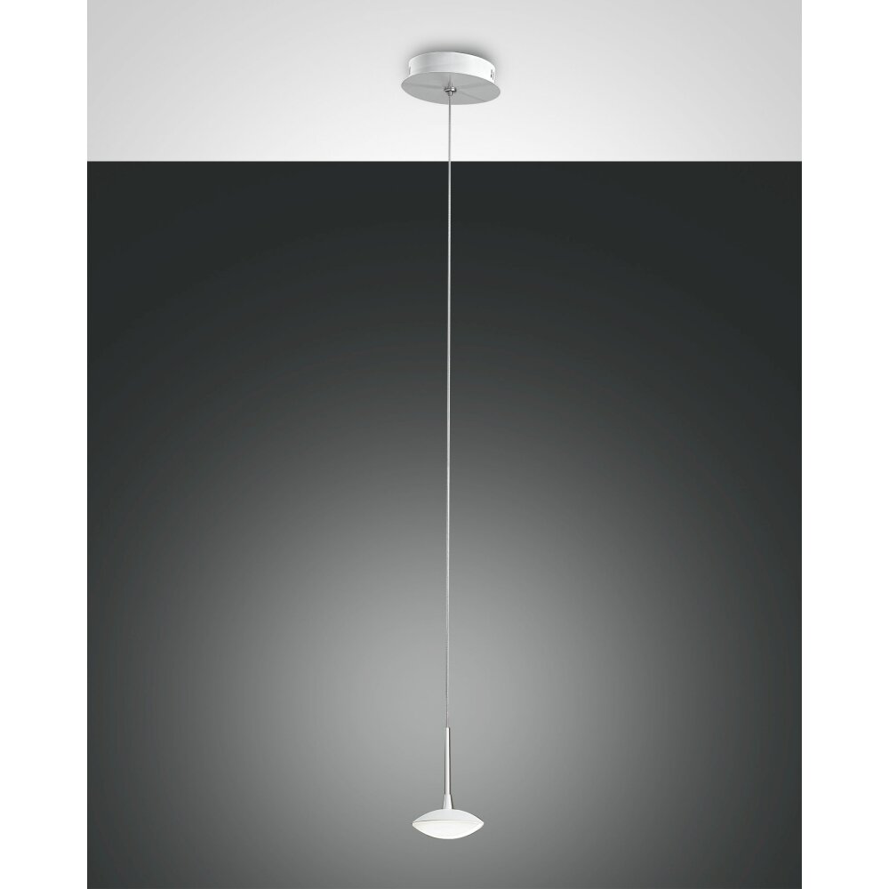 Suspension Fabas Luce Hale LED Blanc, 1 lumière main product photo